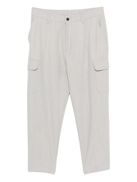  Eleventy Cargo-pockets Trousers - Grey 