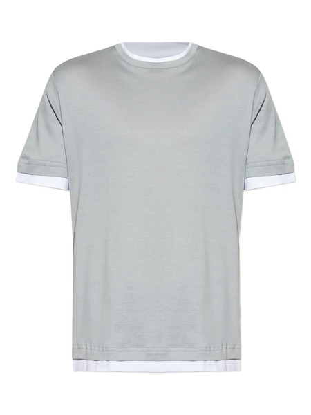  Eleventy Crew-neck T-shirt - Grey 