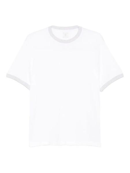  Eleventy Crew-neck T-shirt - White 
