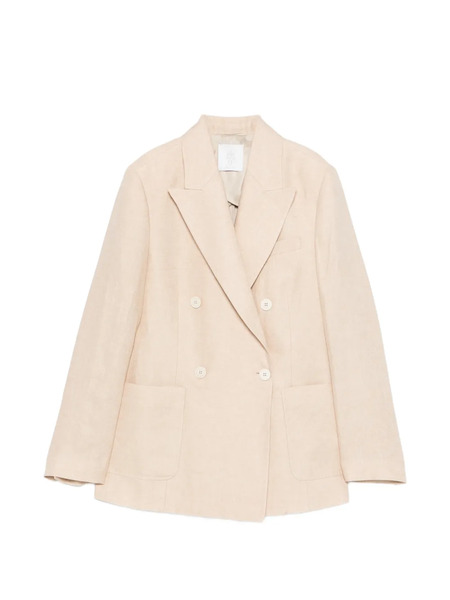  Eleventy Double-breasted Blazer - Neutrals 