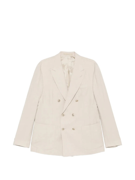  Eleventy Double-breasted Blazer - Neutrals 