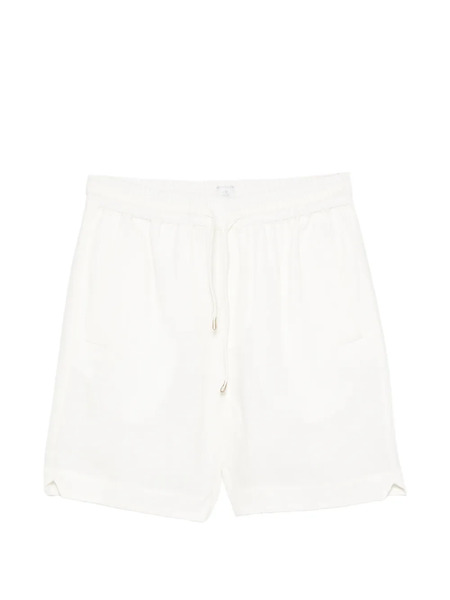  Eleventy Drawstring Deck Shorts - White 