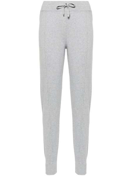  Eleventy Drawstring-fastening Knitted Trousers - Grey 