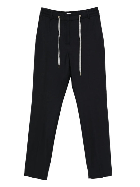  Eleventy Drawstring Trousers - Blue 
