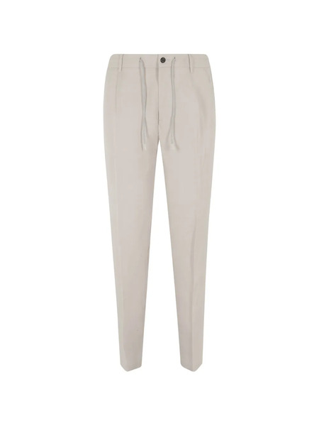  Eleventy Drawstring-waist Trousers - Neutrals 