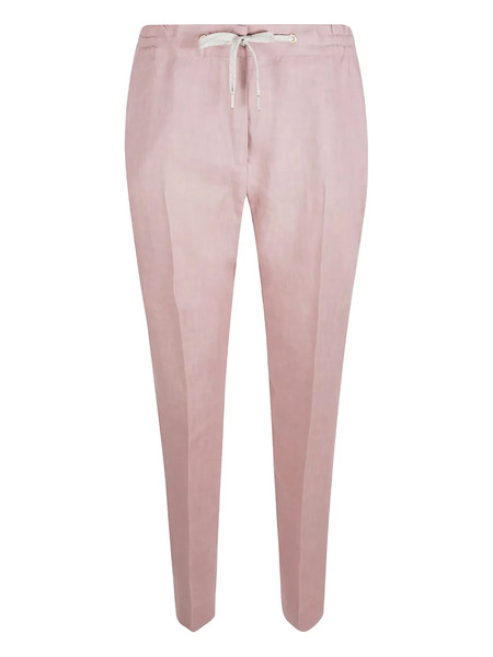  Eleventy Elasticated-waistband Trousers - Pink 