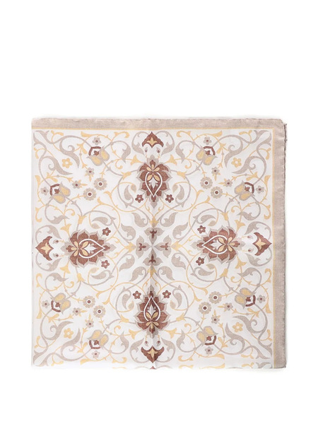  Eleventy Geometric-print Scarf - Neutrals 