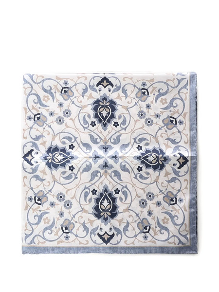  Eleventy Geometric-print Scarf - Neutrals 