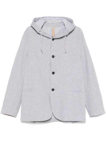  Eleventy Hooded Blazer - Grey 