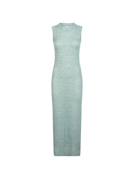  Eleventy Knit Midi Dress - Green 