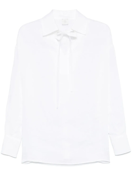  Eleventy Linen Blouse - White 