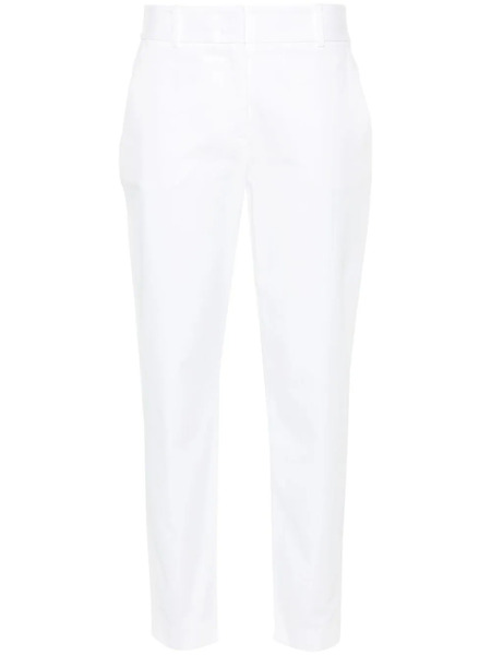  Eleventy New York Tapered Trousers - White 