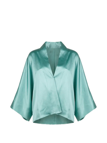  Eleventy Open-front Kimono - Green 