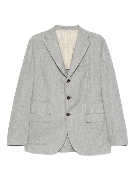  Eleventy Pinstripe Single-breasted Suit - Grey 