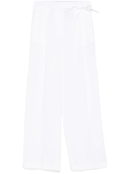  Eleventy Pleat-detailing Trousers - White 