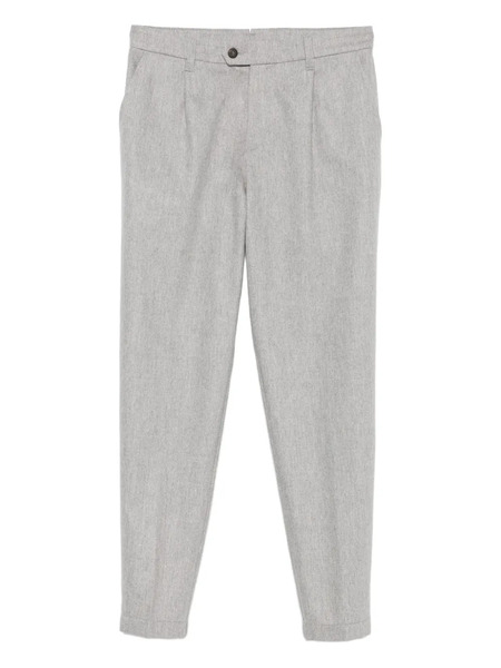  Eleventy Pleated-front Trousers - Grey 