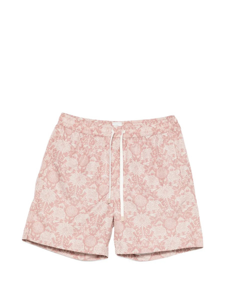  Eleventy Printed Swim Shorts - Pink 