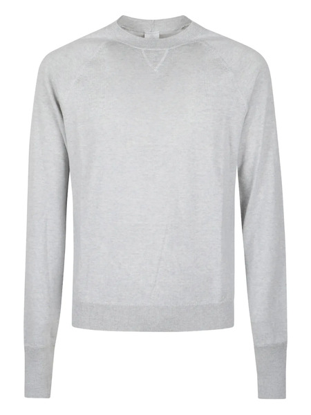  Eleventy Raglan Crew-neck Sweater - Grey 