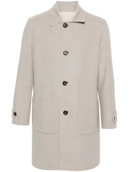  Eleventy Reversible Coat - Grey 