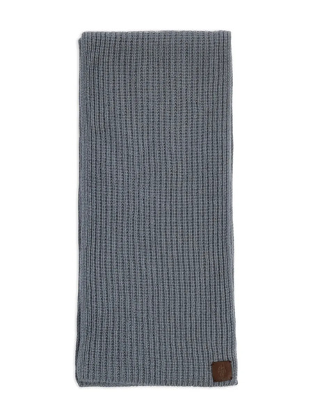  Eleventy Ribbed Scarf - Grey 
