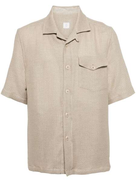  Eleventy Short-sleeve Shirt - Neutrals 