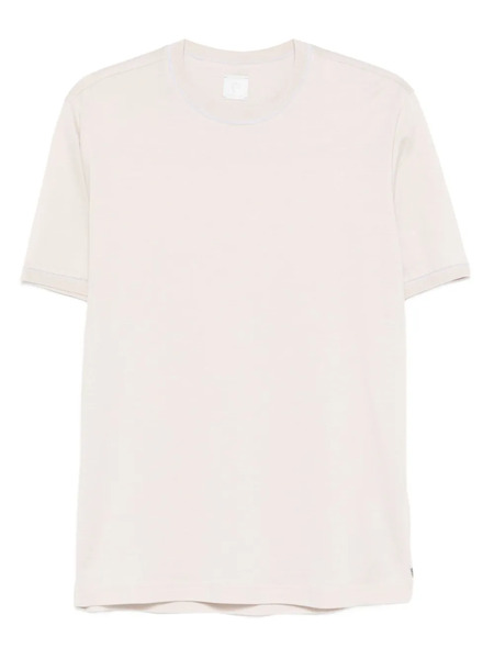  Eleventy Short-sleeved Cotton T-shirt - Neutrals 