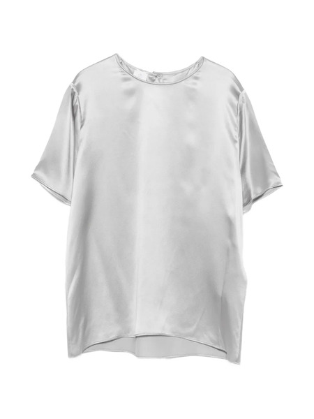  Eleventy Silk Blouse - Grey 