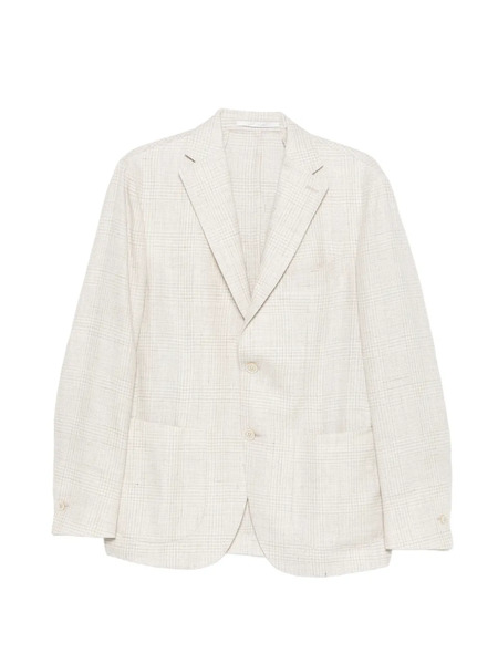  Eleventy Single Breasted Soft Jacket - Neutrals 