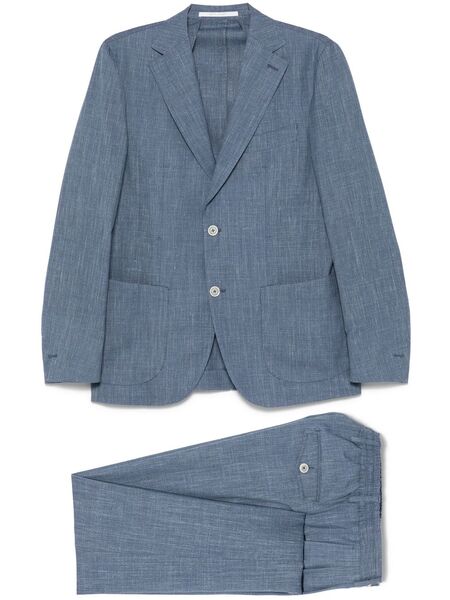  Eleventy Single-breasted Suit - Blue 