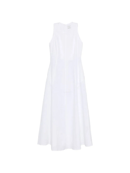  Eleventy Sleeveless A-line Dress - White 