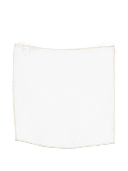  Eleventy Square-shape Handkerchief - White 