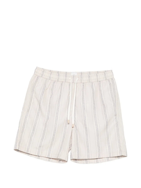  Eleventy Striped-pattern Swim Shorts - Neutrals 