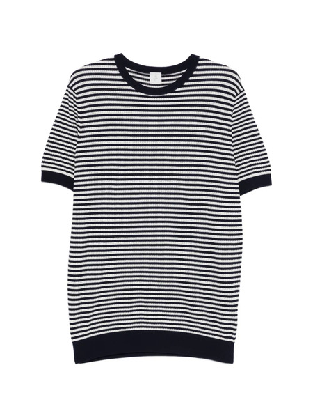  Eleventy Striped T-shirt - Blue 