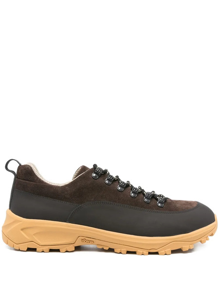  Eleventy Suede Lace-up Trainers - Brown 