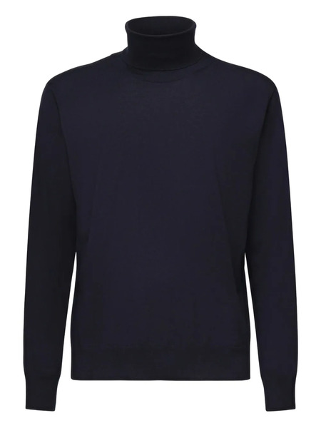  Eleventy Turtleneck Cashmere Sweater - Grey 