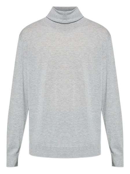  Eleventy Turtleneck Cashmere Sweater - Grey 
