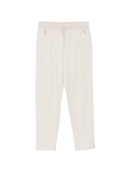  Eleventy Zip Drawstring Trousers - Neutrals 