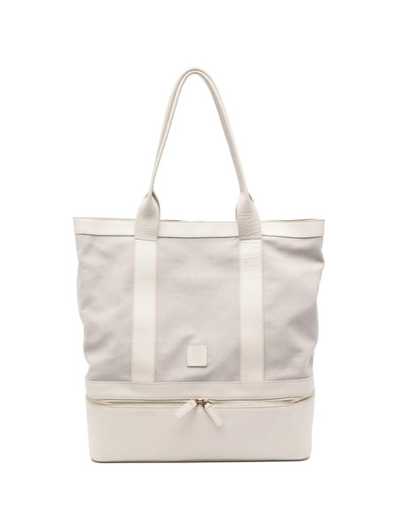  Eleventy Zip Tote Bag - Neutrals 