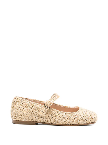  Eli1957 Buckle-strap Ballet Flats - Neutrals 