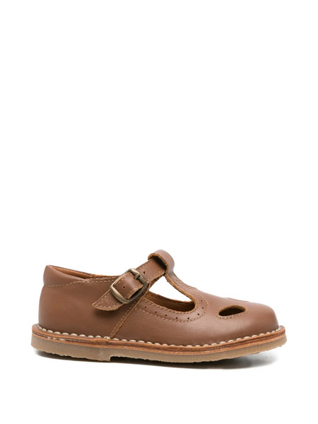  Eli1957 Buckle Strap Loafers - Brown 