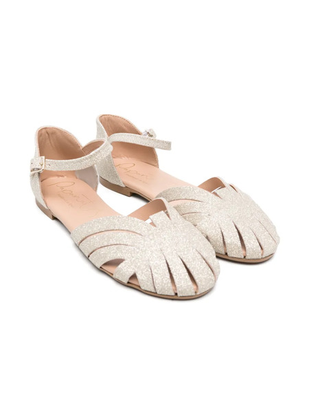  Eli1957 Glitter-embellished Sandals - Neutrals 
