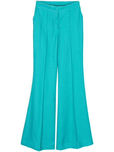 Elie Saab Champagne Flared Trousers - Blue 