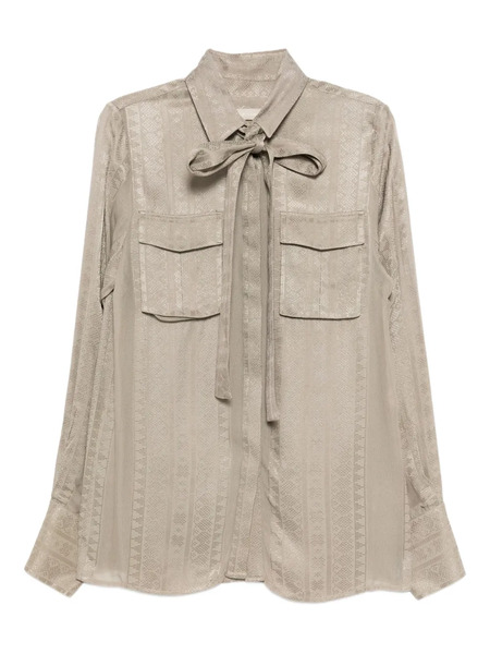  Elie Saab Jacquard Shirt - Grey 