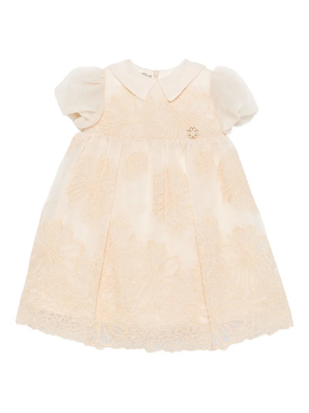  Elie Saab Junior Collared Dress - Neutrals 