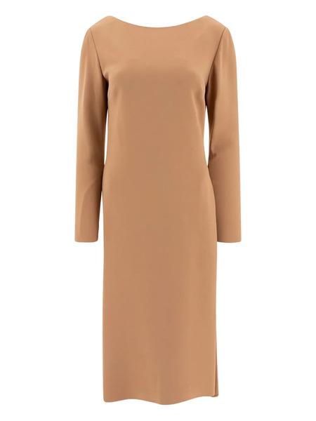  Elie Saab Ruffled Open-back Dress - Neutrals 