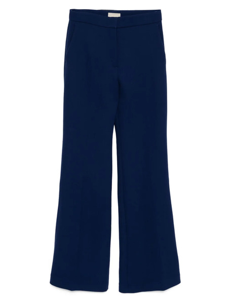  Elie Saab Side Slit Flared Pants - Blue 