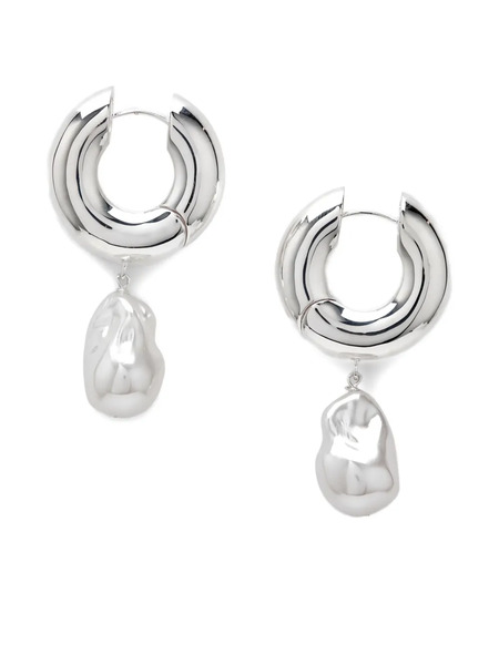  éliou Perla Hoop Earrings - Silver 