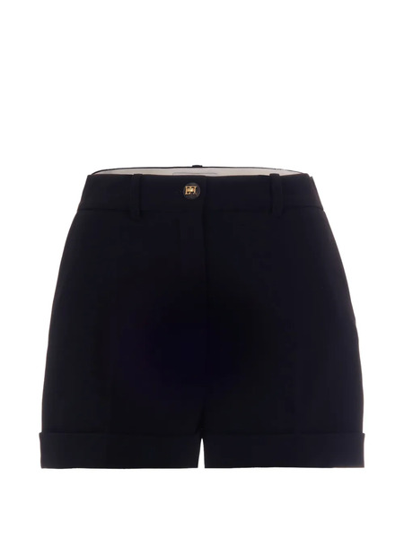  Elisabetta Franchi Button-fastening Shorts - Black 