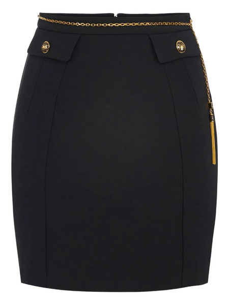  Elisabetta Franchi Chain-embellished Mini Skirt - Black 