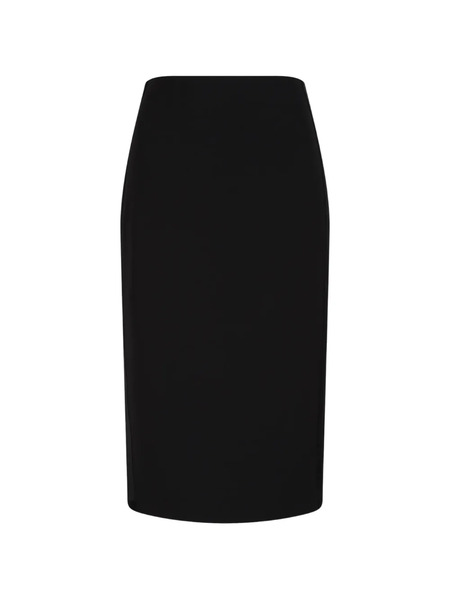  Elisabetta Franchi Concealed Zip On The Back Skirt - Black 